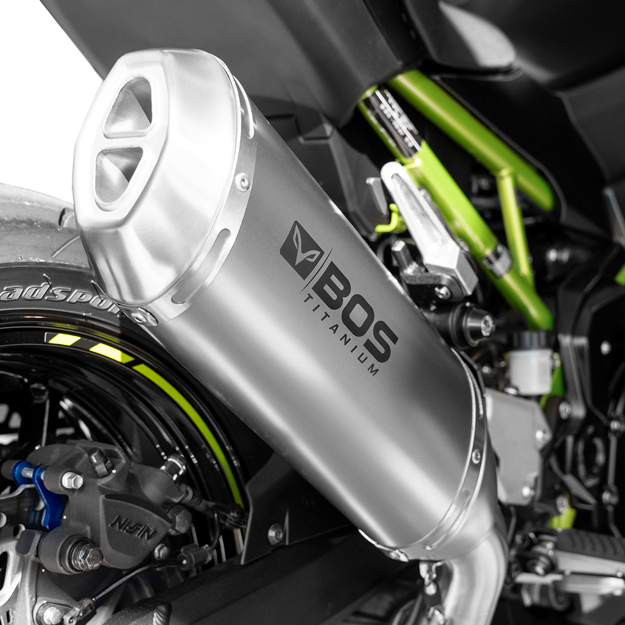 Street Fox Slip on Titanium 1