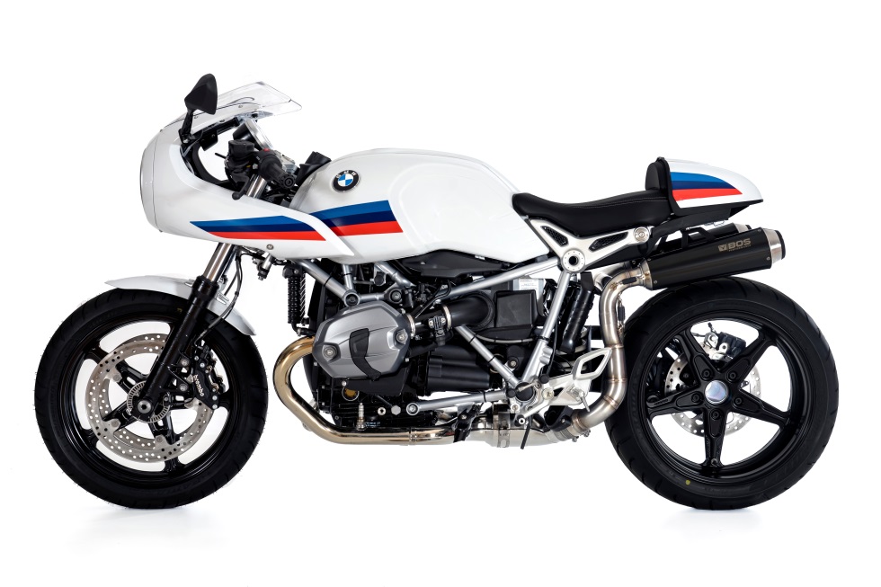 The BOS EXHAUST FOR YOUR BMW RnineT Euro 4 
